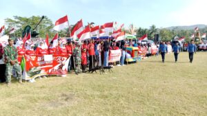 Sekretaris Desa Menjadi Pembina Upacara HUT RI ke-79 di Desa Ciwun