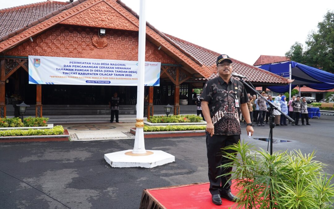 Pemkab Cilacap Adakan Apel Bersama Memperingati Hari Desa Nasional 2025