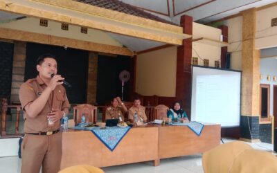 Monitoring dan Evaluasi Penyelenggaraan Pemerintahan Desa Ciwuni Berjalan Lancar