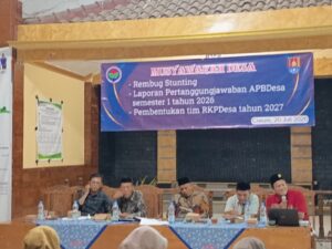 Musdes Desa Ciwuni Bahas Stunting, Laporan APBDes, dan Bentuk Tim Penyusun RKPDesa 2027